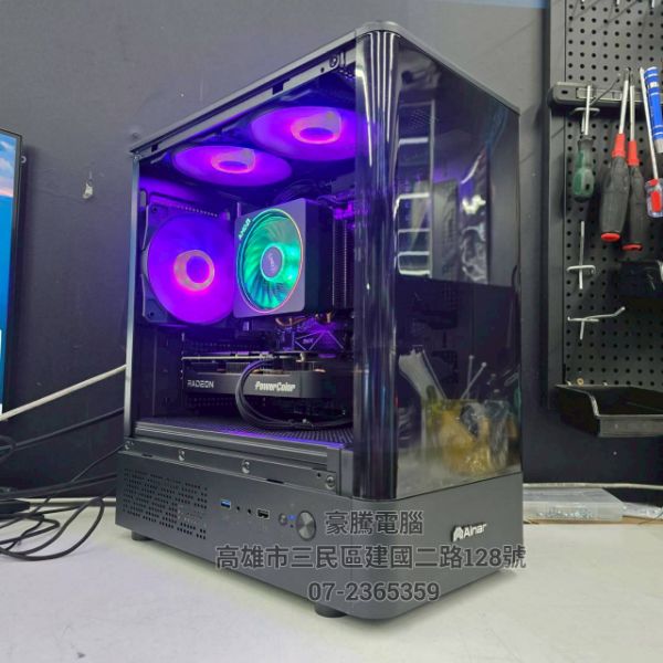 圖片 萌兔23號 AMD R5 7500F MPK 獨顯 RX9060XT 16G 電競主機 遊戲機 電腦