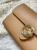 圖片 【全新品】GUCCI 雙G LOGO牛皮扣式長夾