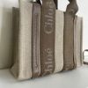 圖片 【全新品】Chloé SMALL WOODY TOTE 提把編織款 深堅果