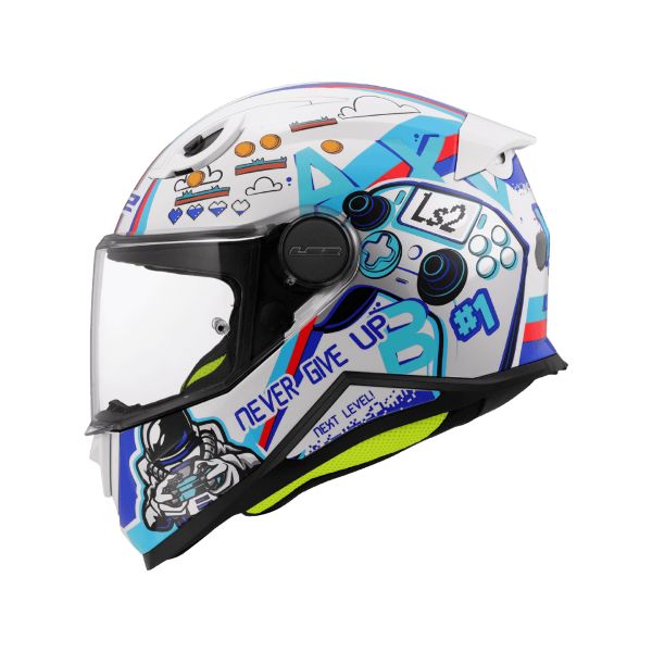 圖片 【台中硬了安全帽】LS2 FF812 KID NEXT LEVEL 彩繪款 小朋友 童帽 兒童安全帽 新品 公司貨 含稅