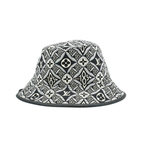 圖片 Louis Vuitton 字花帆布漁夫帽-M(MP2829-黑白)