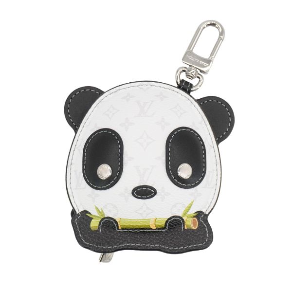 圖片 Louis Vuitton Panda 帆布手袋吊飾(M03397-黑白)