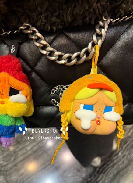 圖片 Crybaby Pop mart 哭鴨 掛件耳機包 零錢包