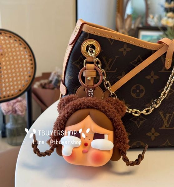 圖片 Crybaby Pop mart 哭熊 掛件耳機包 零錢包