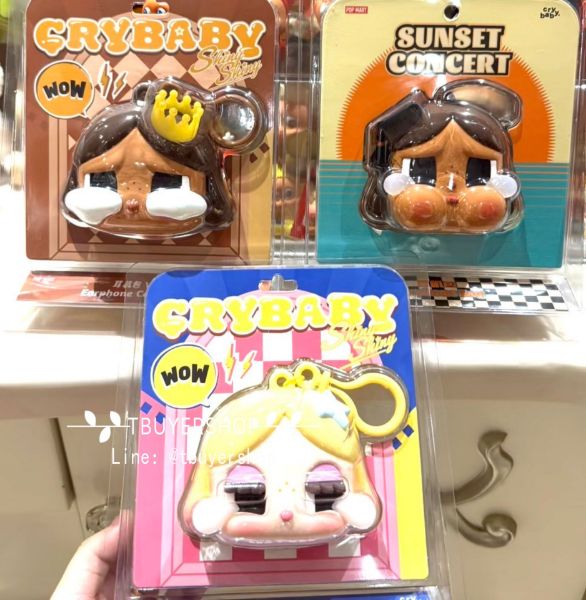 圖片 Pop mart crybaby 掛件耳機包 零錢包  多款可選