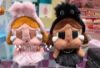 圖片 Crybaby Pop mart 閃閃毛絨公仔 粉/黑 兩色可選