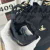 圖片 Vivienne Westwood 黑色尼龍子母小LOGO水桶包