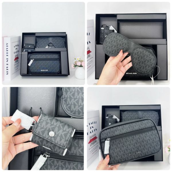 圖片  Michael Kors｜MK 男款 旅行包 禮盒組