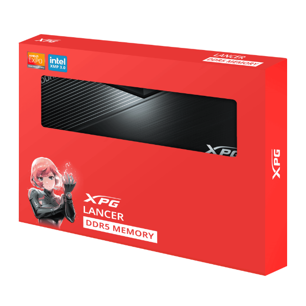 圖片 威剛 32G(雙通16G*2)D5-5600/CL36 Lancer黑(AX5U5600C3616G-DCLABK)