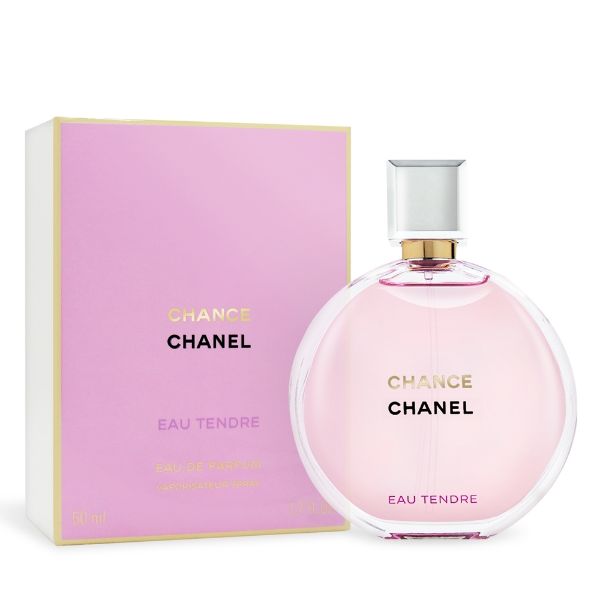 圖片 CHANEL 香奈兒香氛 CHANCE EAU TENDER EDP 粉紅甜蜜香水 50ml - 專櫃緞帶包裝