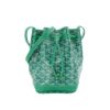圖片 Goyard Petit Flot 塗料帆布束繩水桶包(綠)