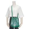 圖片 Goyard Petit Flot 塗料帆布束繩水桶包(綠)
