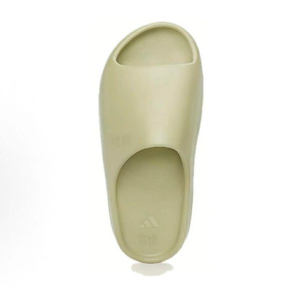 圖片 adidas originals yeezy slide Resin 綠色 滑面 男款 拖鞋 GZ5551