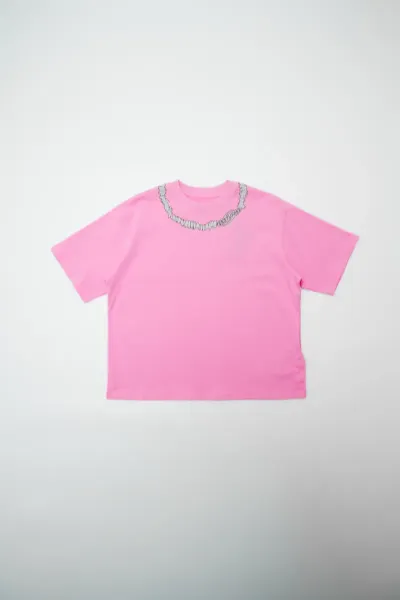  SSSTUFFF SS26 Necklace Puff Tee SSS-SS26-TEE01