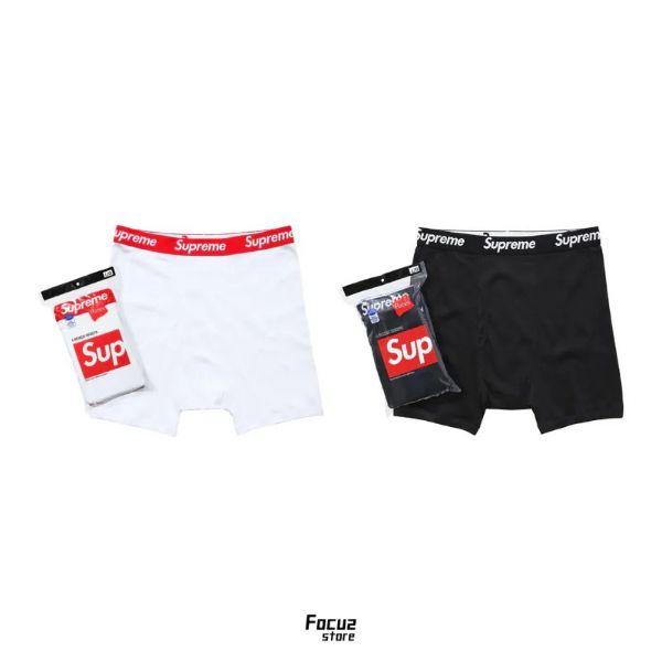 Supreme SS26 Week1 Hanes Boxer Briefs 4 Pack