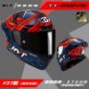 圖片 KYT TT-REVO #37 選手彩繪 公司貨 全罩 安全帽 TTR 標配 淺墨片