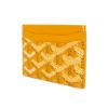 圖片 Goyard 展示品 Saint-Sulpice 帆布單片4卡卡夾(黃)