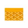 圖片 Goyard 展示品 Saint-Sulpice 帆布單片4卡卡夾(黃)