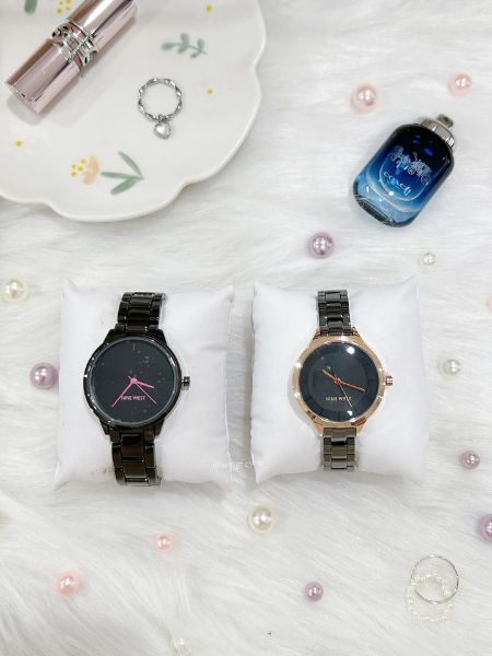 圖片 NINE WEST 鐵灰色腕錶 女錶 NW1435P