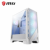 圖片 【微星 MSI】高散熱電競桌機機殼｜MAG FORGE 320R 白｜純白透側 電腦主機改裝
