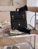 圖片 【CHANEL】牛仔 郵差包 19CM 黑色