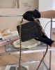 圖片 【CHANEL】牛仔 郵差包 19CM 黑色