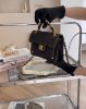 圖片 【CHANEL】牛仔 郵差包 19CM 黑色