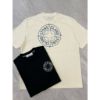 圖片 Stone island 石頭島 經典 前後 圓圈羅盤設計 黑、白色 短袖