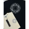 圖片 Stone island 石頭島 經典 前後 圓圈羅盤設計 黑、白色 短袖