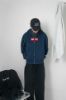 Supreme SS26 Week4 x MM6 Maison Margiela Box Logo Zip Up Hooded Sweatshirt
