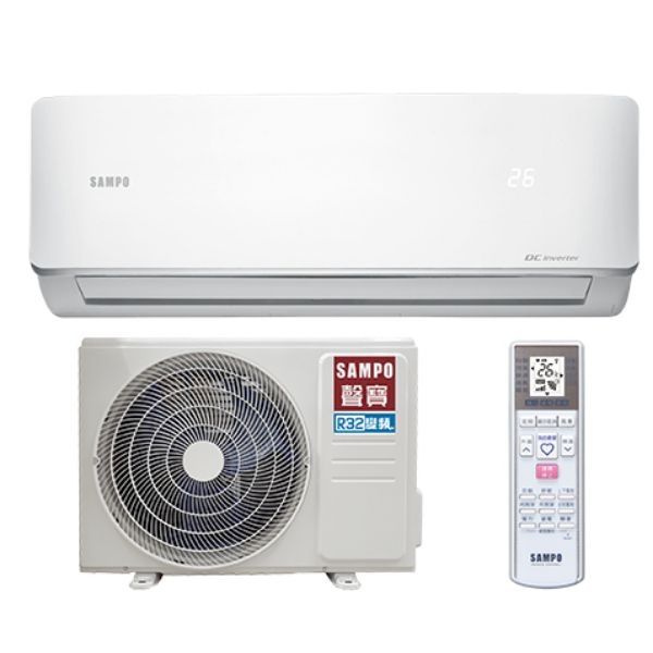 圖片 聲寶VF系列時尚變頻一對一(冷暖) AM-VF28DC/AU-VF28DC-適用4-6坪~自助價