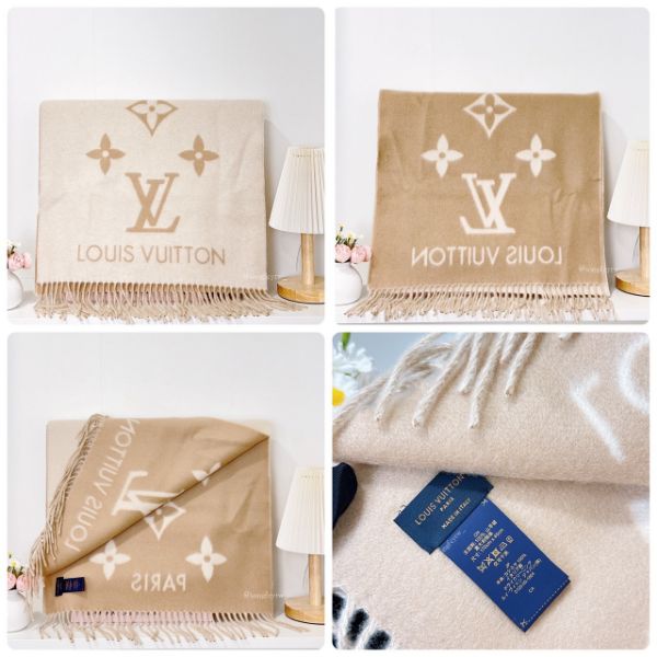 圖片 Louis Vuitton｜LV Reykjavik 雙面 圍巾 M78908