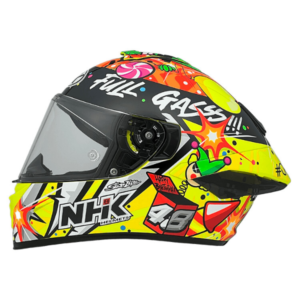 圖片 【台中硬了安全帽】NHK K5R 選手彩繪款 IO48#5 生日限量版 新品 含稅 台灣公司貨