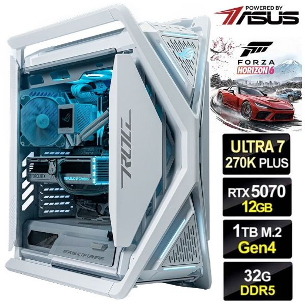 圖片 極限競速】24核 U7 龍王水冷 華碩 TUF Z890 超頻3扇 RTX5070 飇32G 金牌 1T 電競 主機