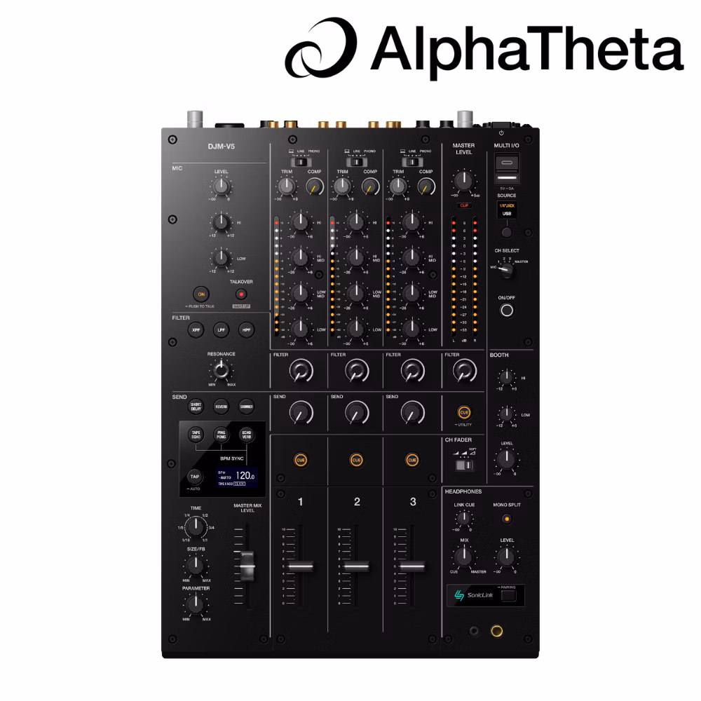 圖片 【AlphaTheta】DJM-V5 3軌DJ混音器