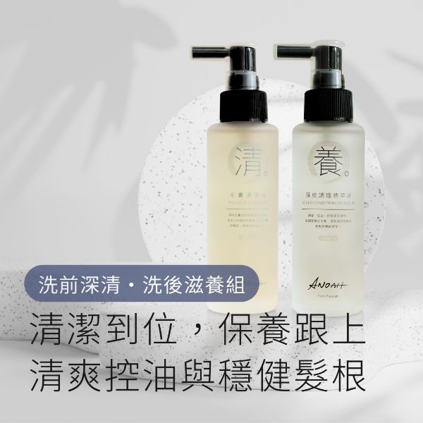 圖片 洗前深清・洗後滋養組