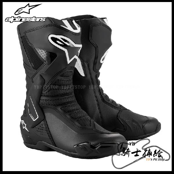 圖片 ALPINESTARS A星 SMX-6 V3 黑白 長筒 車靴 入門 透氣 SMX6