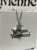 圖片 Vivienne Westwood Ariella Necklace 愛心鑽項鍊 (限定藍鑽)