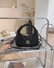 圖片 【MIUMIU】WANDER 小號半月HOBO 黑色