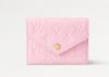 圖片 《在台現貨最低特價 》Louis Vuitton LV Victorine 粉色 信封式短夾-複製
