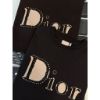 圖片 Dior 經典刺繡針織布字母設計 缺貨爆款 黑色短袖T恤上衣