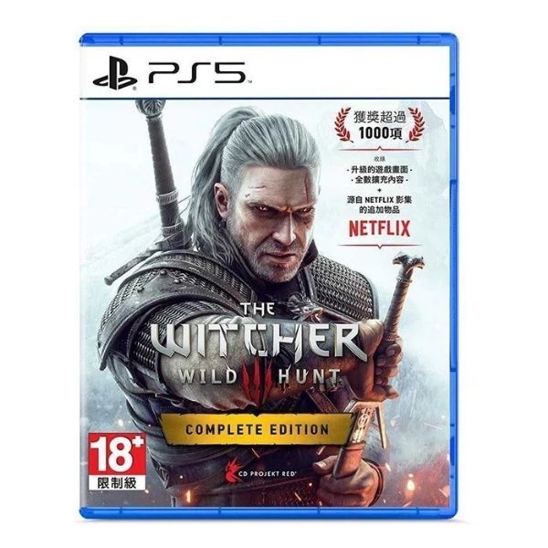 圖片 PS5 巫師 3：狂獵 完整版 中文版