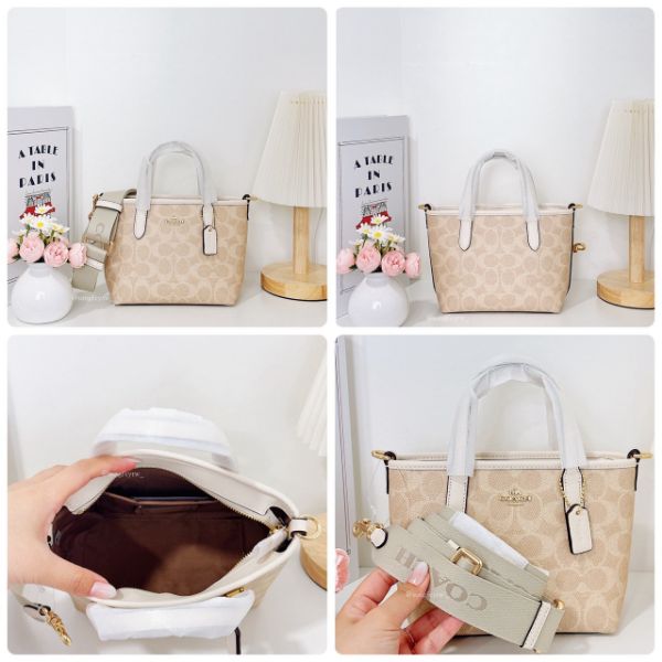 圖片  Coach 新款 迷小托特 手提 斜背包