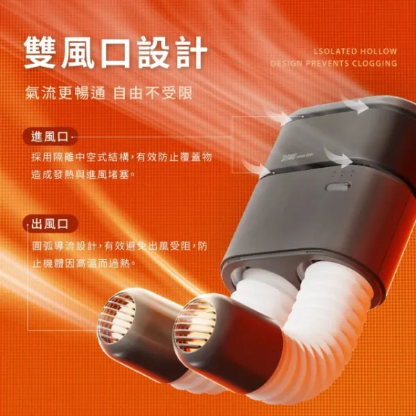 圖片 SOTHING 向物 超長伸縮!多用途360°熱風循環烘乾機-(烘被機 烘鞋器 暖襪器 烘鞋機)