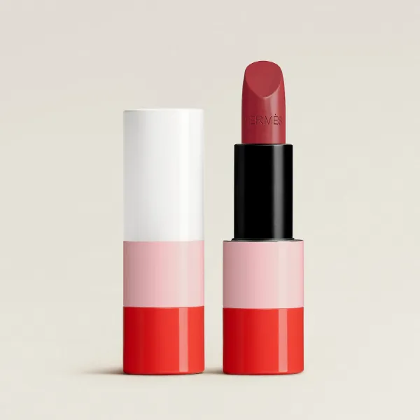 圖片 Hermès 愛馬仕彩妝 Rouge霧面唇膏 3.5g #60 廊屋粉 Rose Bungalow - 2026春夏限量/專櫃緞帶包裝