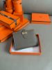 圖片 「M.Y精品」Hermes Bearn 短夾 錢包 大象灰金釦 B刻 ep牛皮