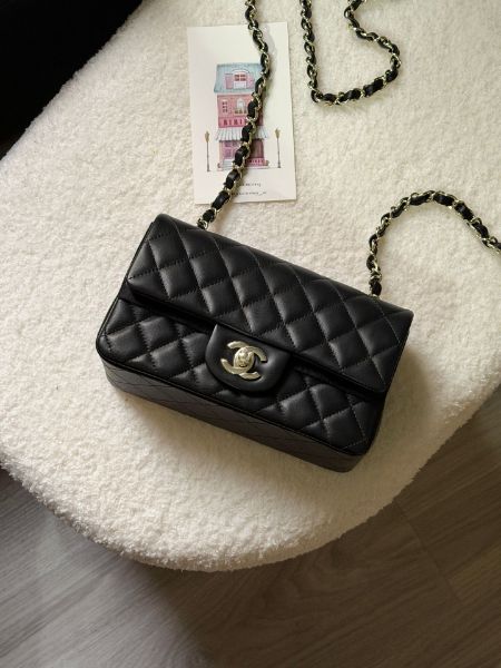 圖片 Chanel CF20 黑色金釦