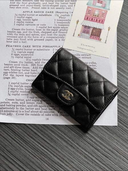 圖片 Chanel 單層拉鍊卡包 