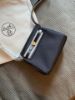 圖片 HERMES MINI HERBAG 黑色金扣