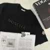 圖片 MONCLER 印花棉質黑色立體字母 T-Shirt